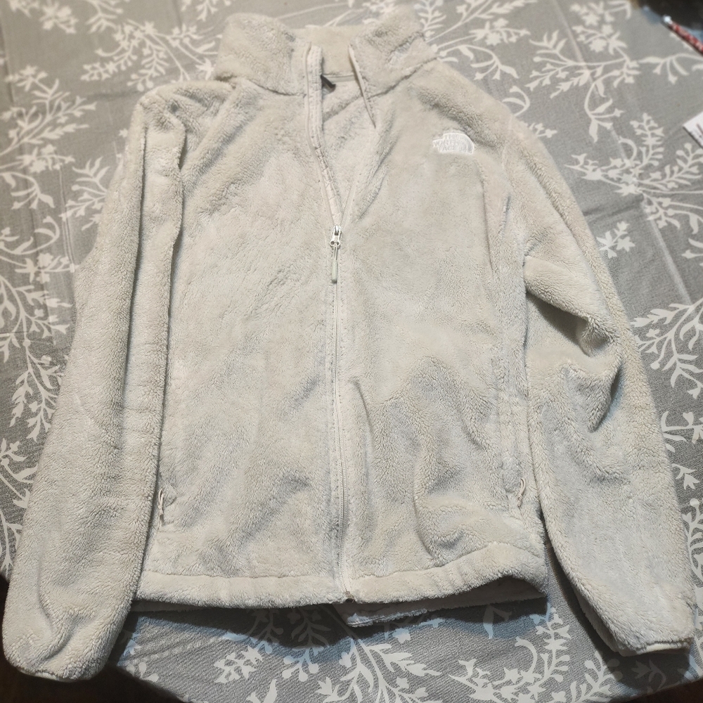 The North Face Women's Dune White Fleece Osito Jacket